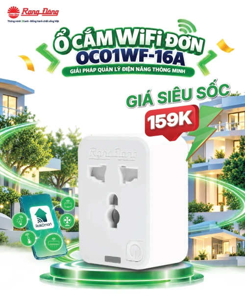Bắt đầu Smart Home từ đâu? Trải nghiệm cùng ổ cắm thông minh OC01